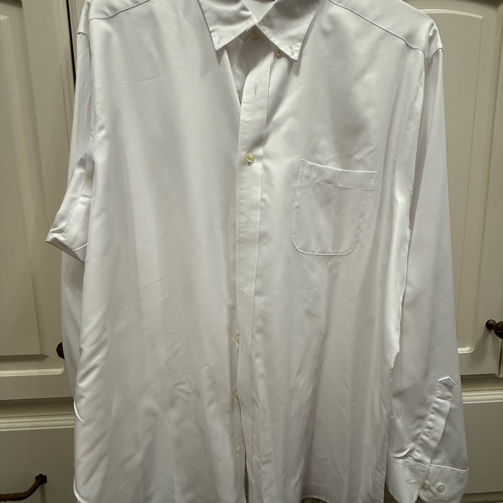 Roundtree & Yorke White Dress Shirt